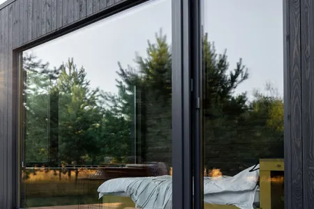 Wood-aluminium windows